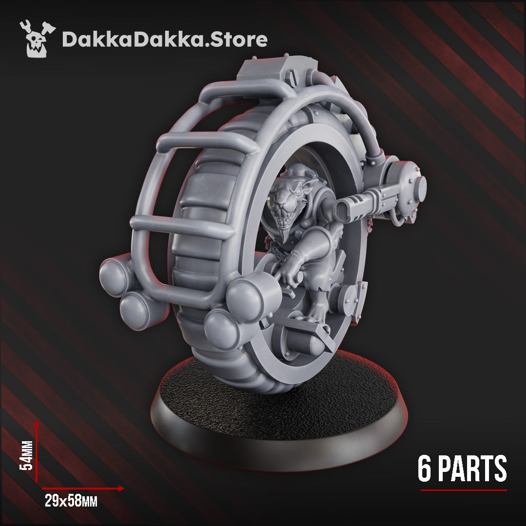 THE MINER RAT BIKERS by DakkaDakka Store - Full Miniature / Model