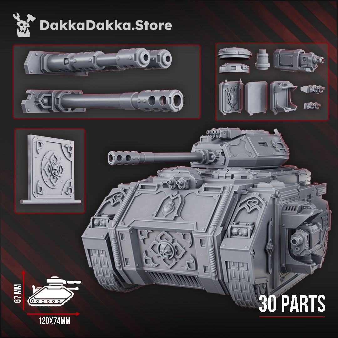 The Ordine Vendetta APC by DakkaDakka Store - Full Miniature / Model