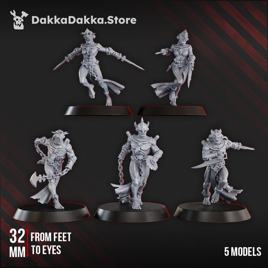 Chained Bloodbearers Squad (x5)