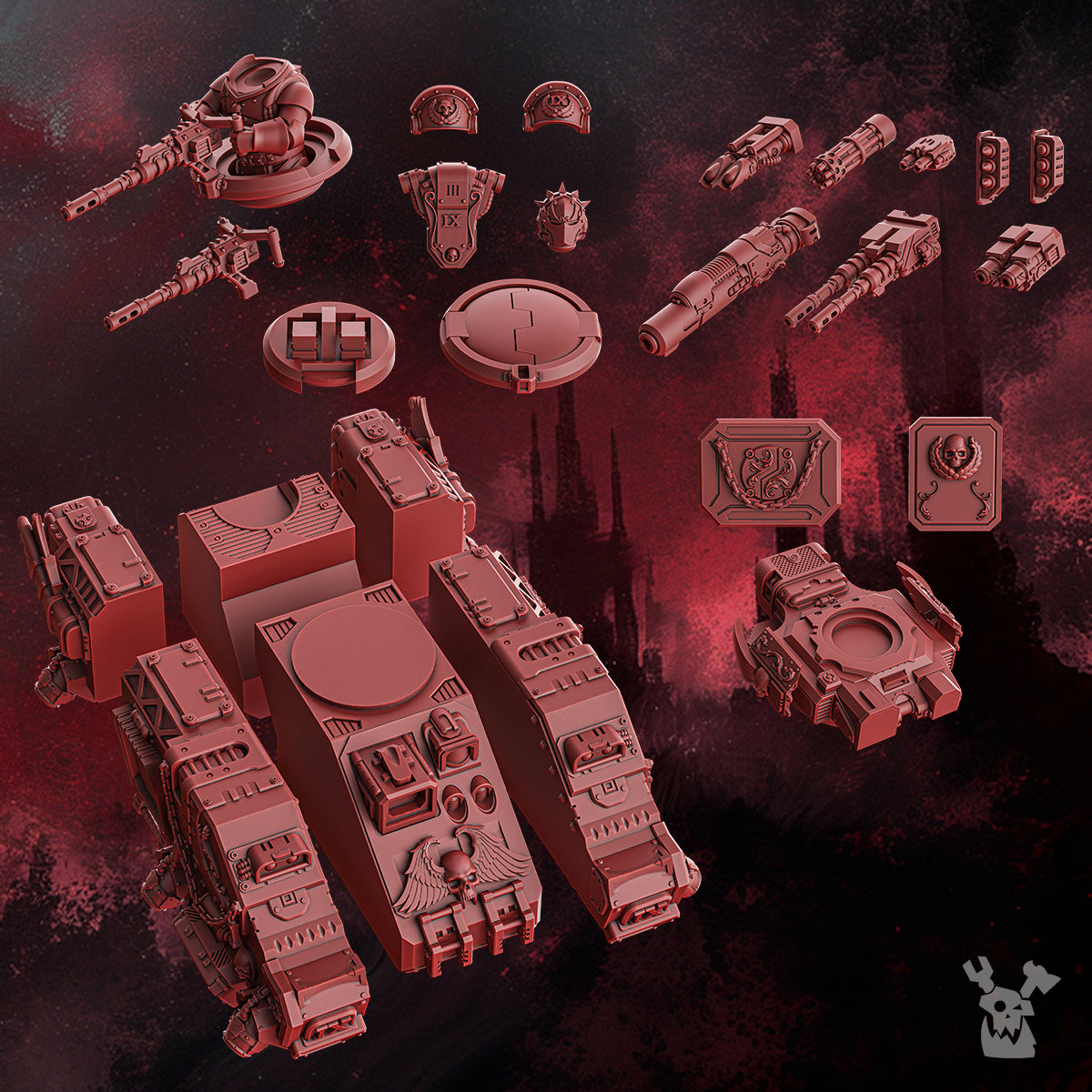 CRIMSON WINGS REPELLER by DakkaDakka Store - Full Miniature / Model