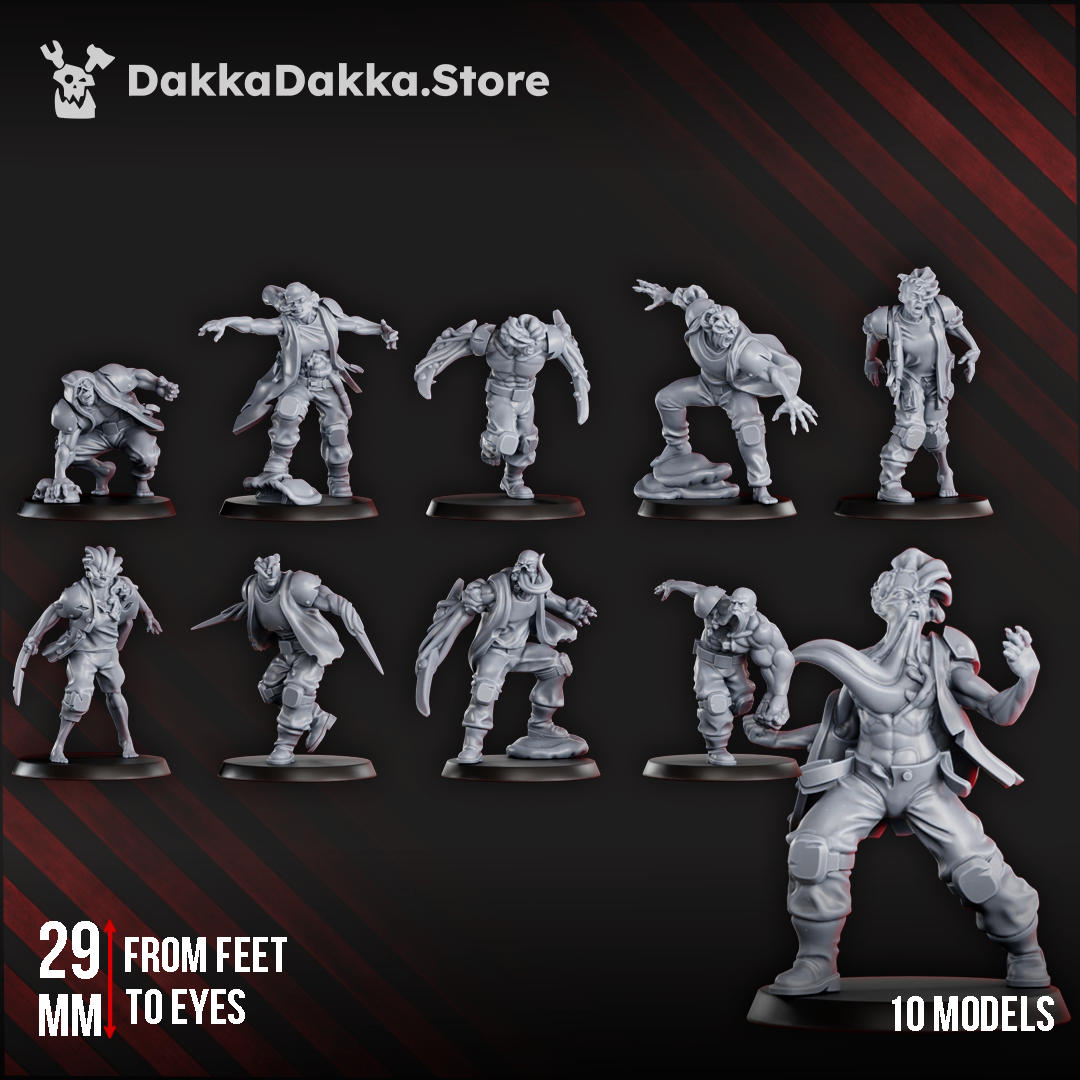 SPRINGERS OF THE GREAT HARVEST (BUILD KIT) by DakkaDakka Store - Full Miniature / Model