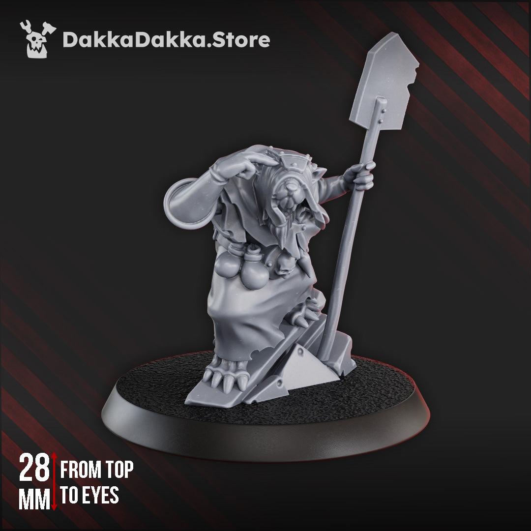 Rat Mind Miner by DakkaDakka Store - Full Miniature / Model