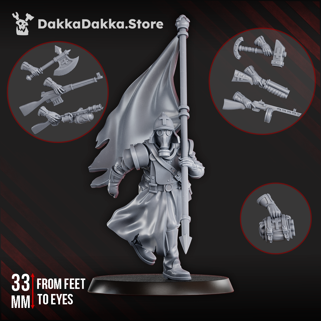 Choragiew Bearer by DakkaDakka Store - Full Miniature / Model