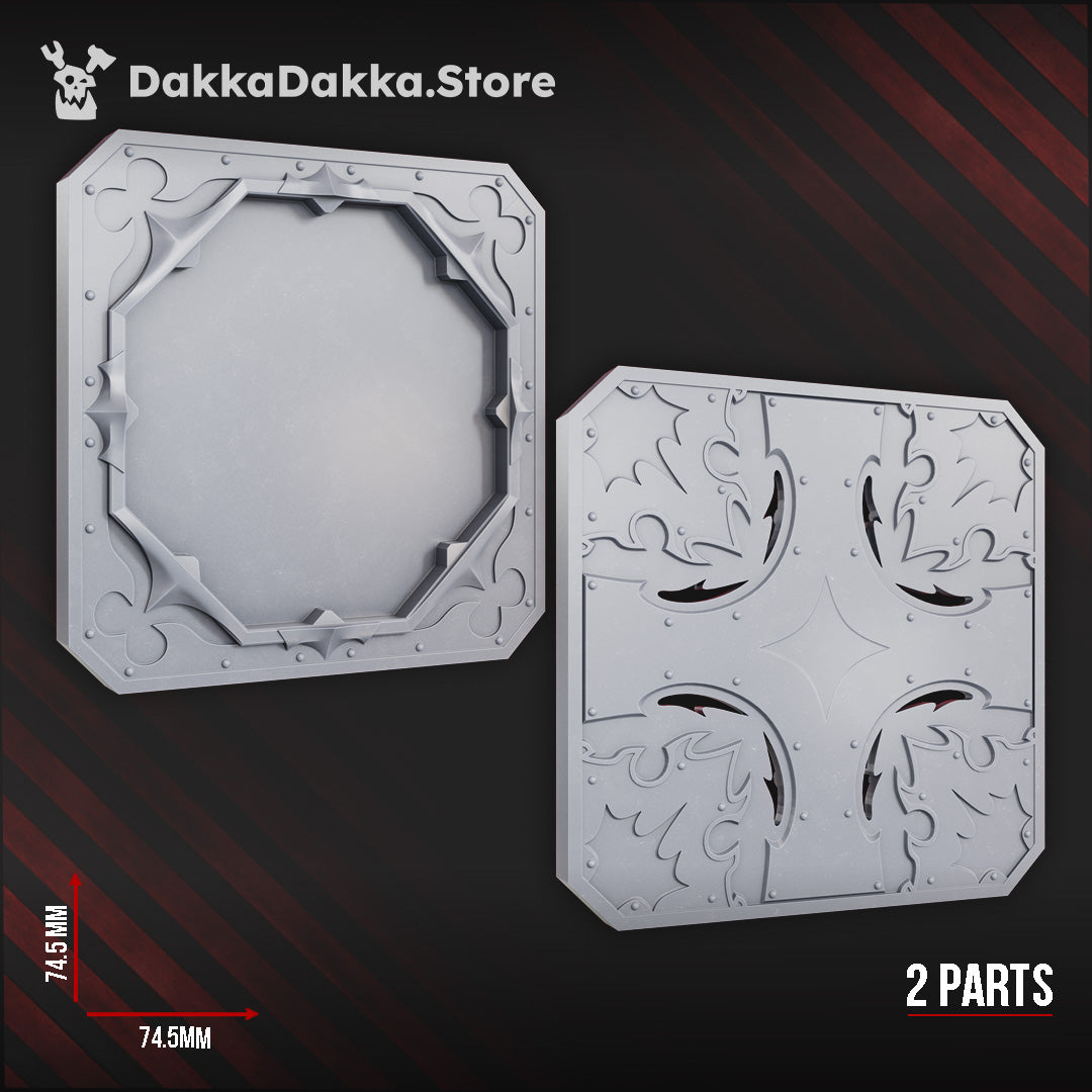 Floor Set (Sinbound Temple) by DakkaDakka Store - Full Miniature / Model
