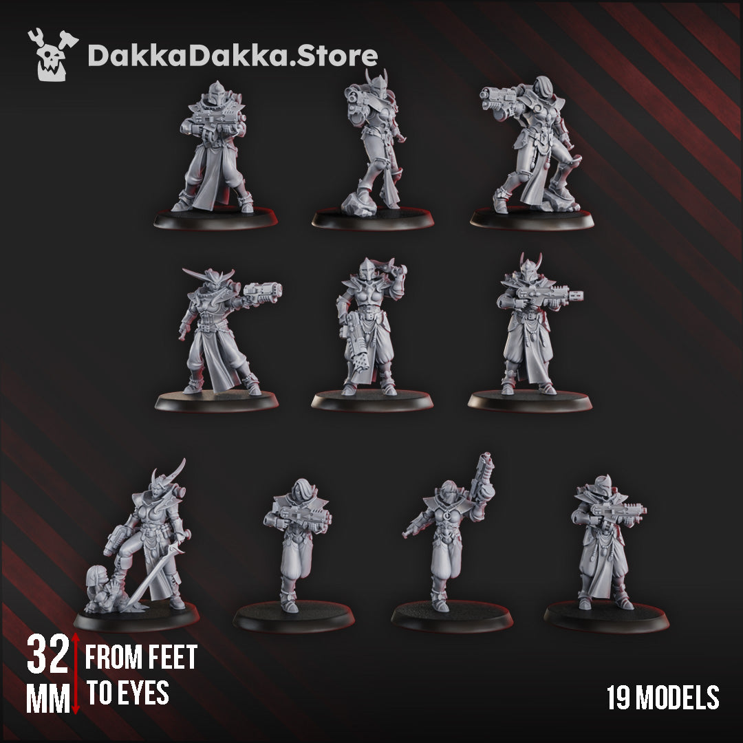 Gomorrah Idolaters Squad (x19) by DakkaDakka Store - Full Miniature / Model