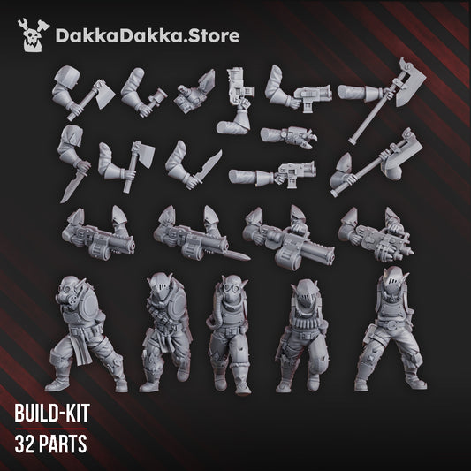 GORGGROT TACTIC SQUAD (X10)