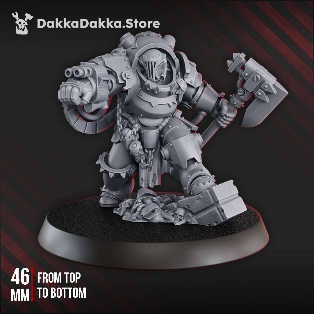GORGWORK COMANDER IN HEAVY ARMOR by DakkaDakka Store - Full Miniature / Model