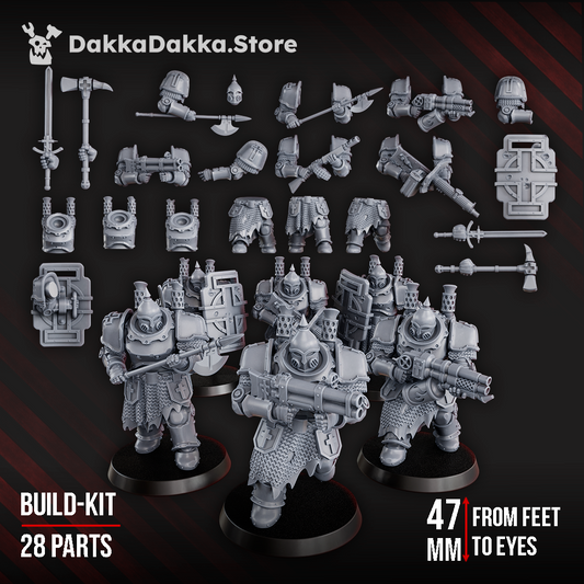 Heavy Bogatyr Squad (build-kit)