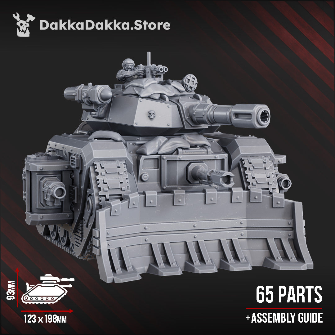 INFANTRY BATTLE TANK LR-7 by DakkaDakka Store - Full Miniature / Model