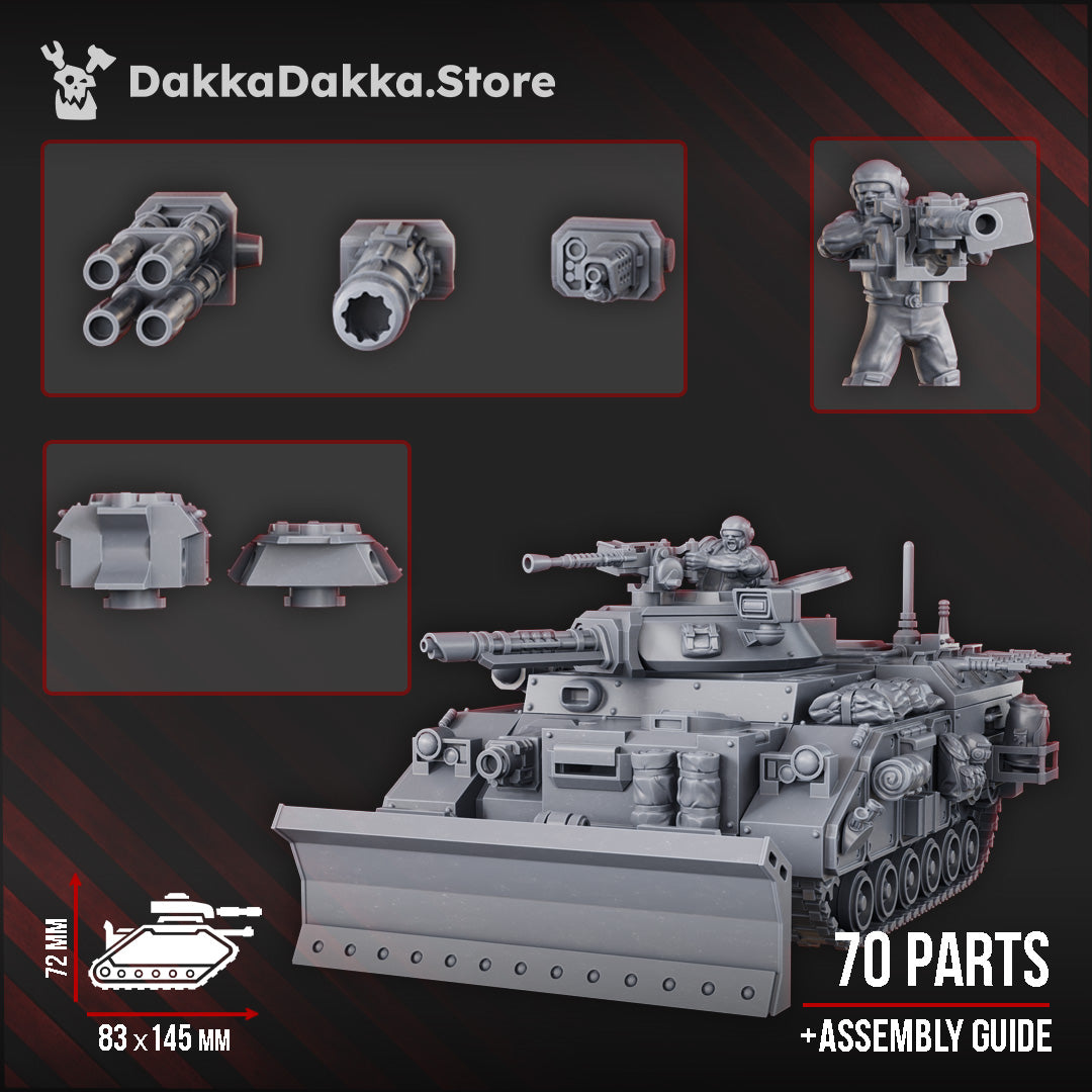 Infantry Fighting Vehicle CMR-31 by DakkaDakka Store - Full Miniature / Model