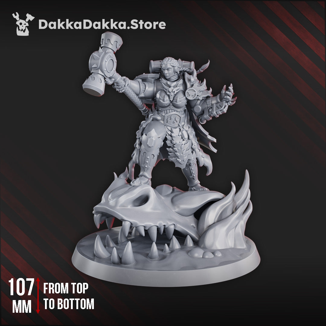 Alternate view of Iskra Nova The Firestorm by DakkaDakka Store - Full Miniature / Model