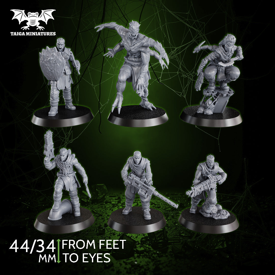 Junk Spiders Gang Squad (x6) by DakkaDakka Store - Full Miniature / Model