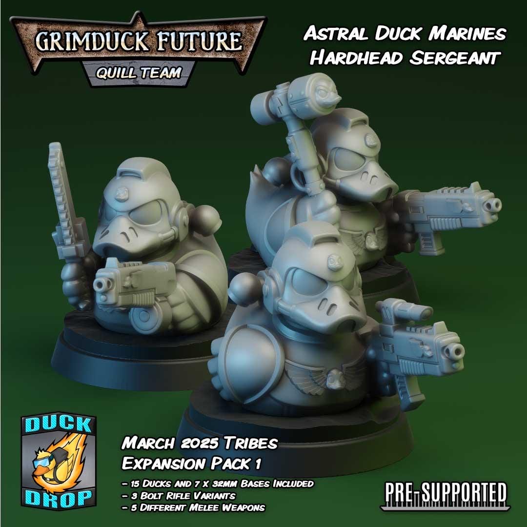 15 Astral Marine "Rubber" Ducks With various weapons | Jeep Accessory