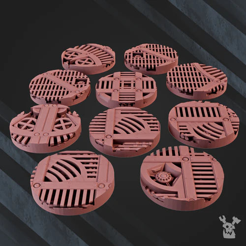 Industrial Bases 25mm x10