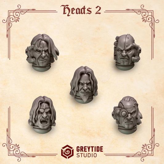 Heads 2 | Crimson Lords | Greytide Studio