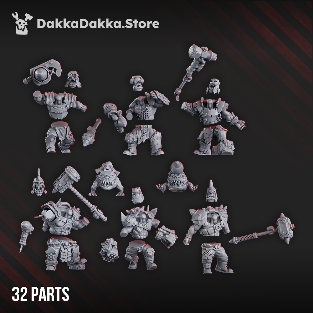 Alternate view of HEAD CRACKAZ MOB by DakkaDakka Store - Storage / Organizer