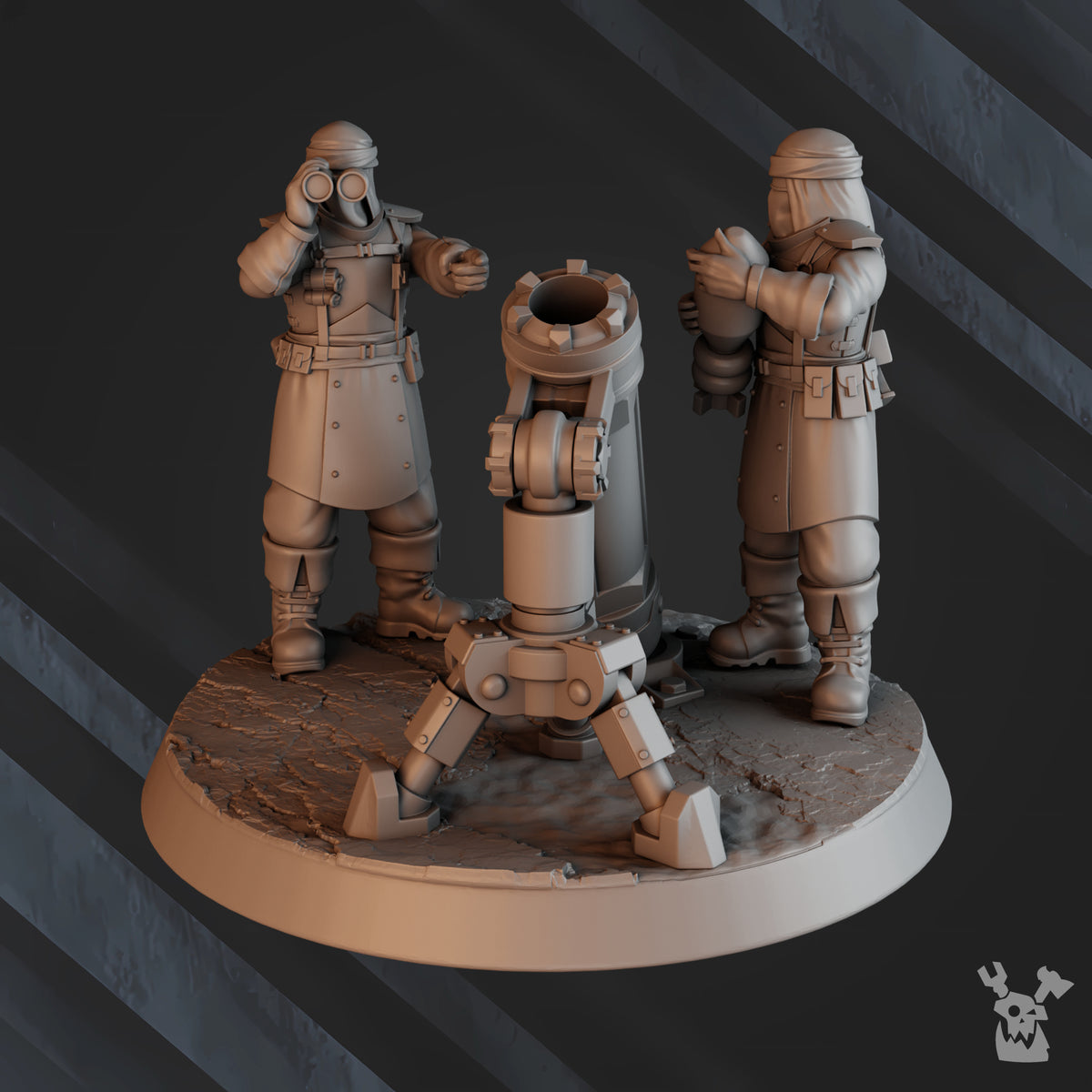 Alternate view of BEDOUIN HEAVY FIRE SUPPORT SQUAD by DakkaDakka Store - Full Miniature / Model