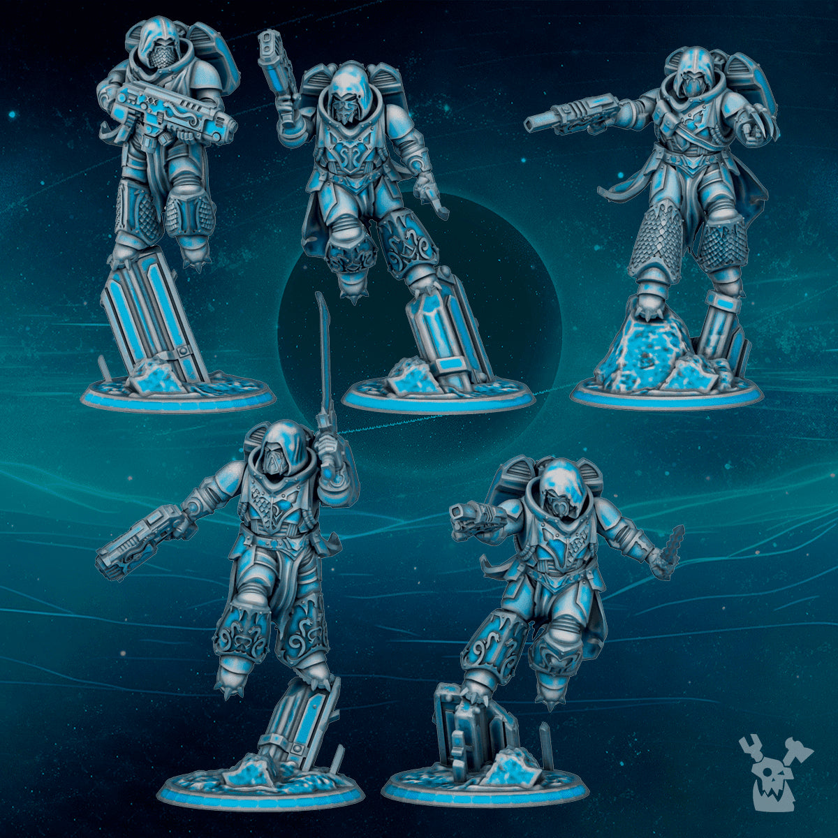 SCYLLA ASSAULT BROTHERS SQUAD by DakkaDakka Store - Full Miniature / Model