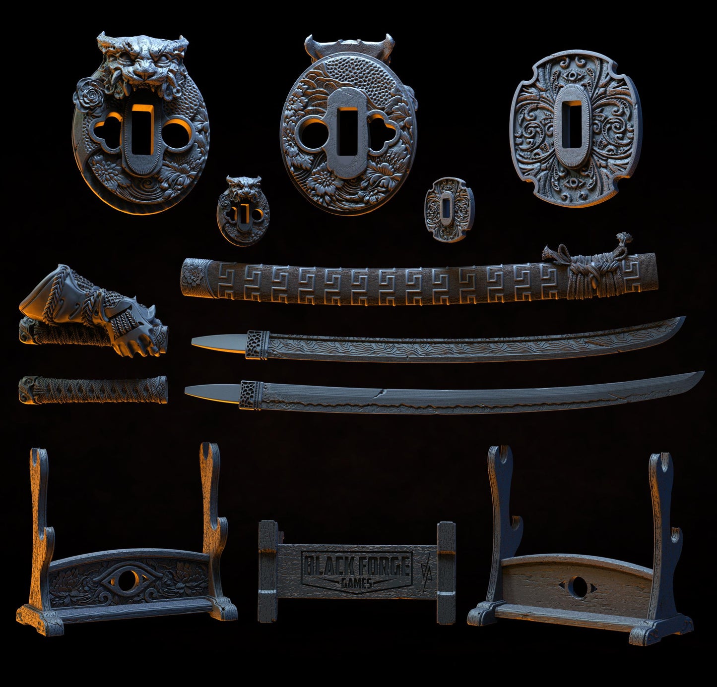 BFG - Shadowfang - Addon + Kitset + Lifesized | Sculpt | Black forge Games