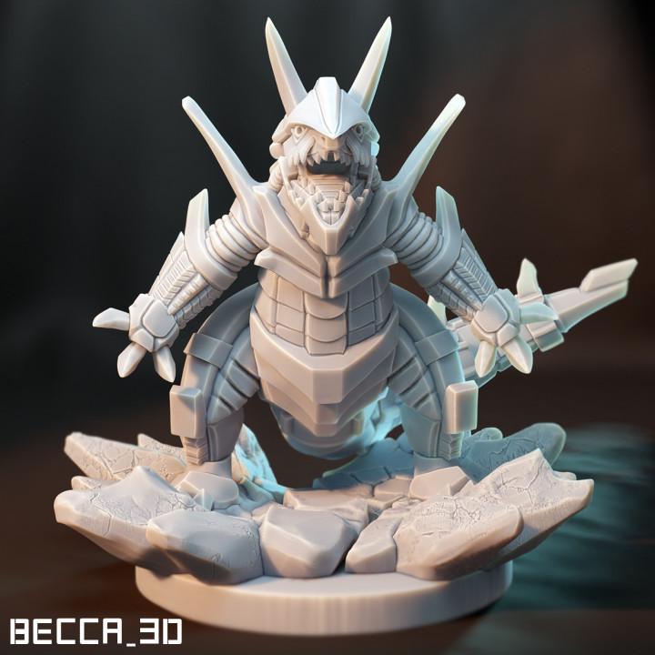Kaijumon Mega Mechazon/ Tabletop Model / Miniature Figurine | Kaijumon
