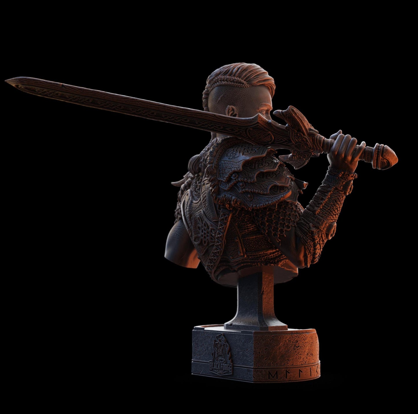 BFG - Ellika - Bust | Sculpt | Black forge Games