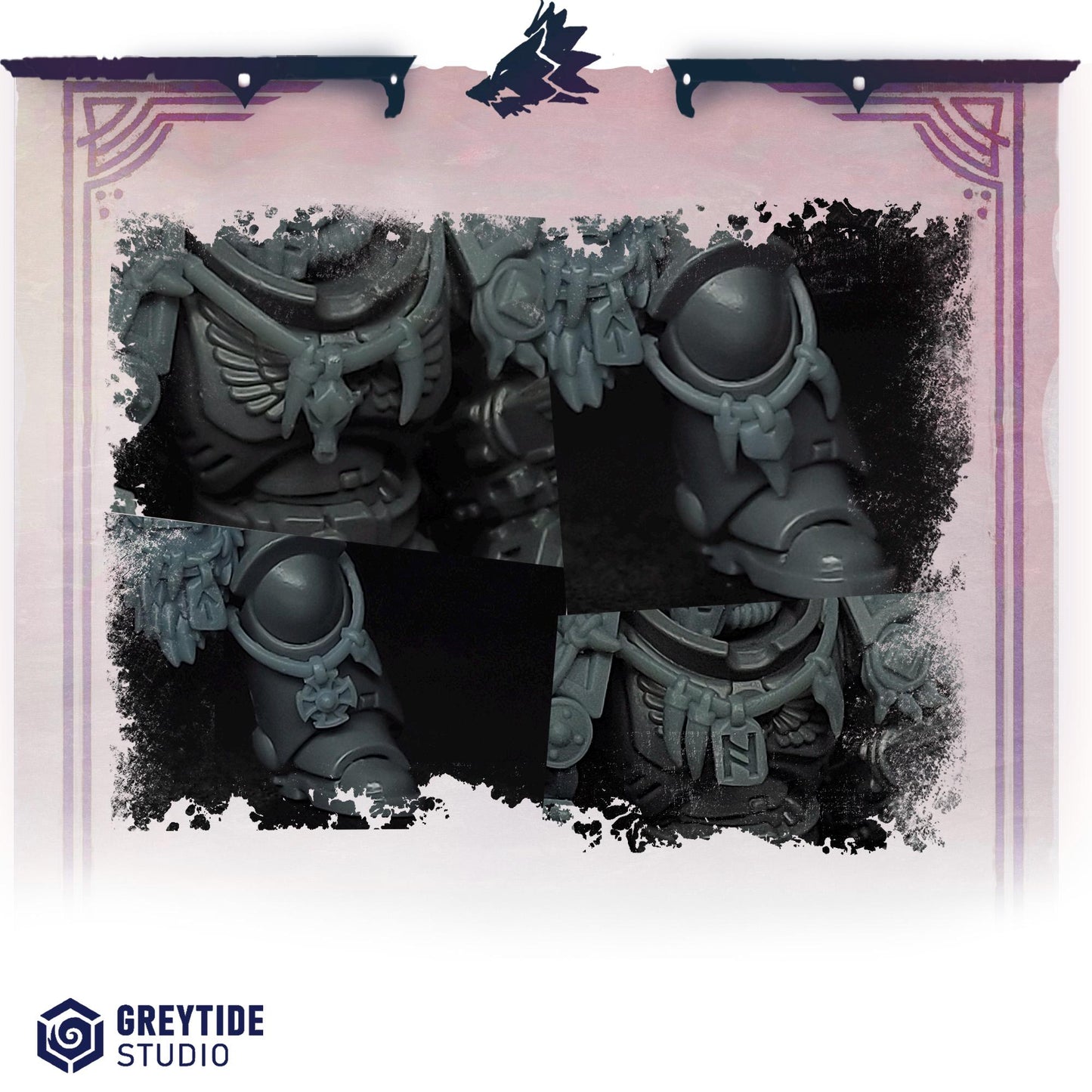 Necklaces and Greaves Decorations | Primal hounds | Greytide Studio