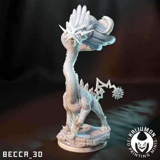 Kaijumon Thunder Lizard/ Tabletop Model / Miniature Figurine | Kaijumon (giraffe Raiku)