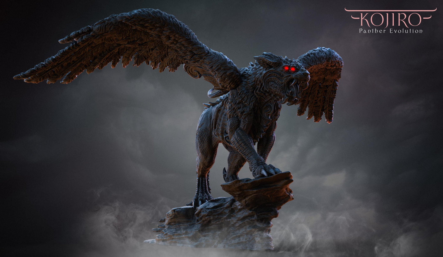 BFG - Kojiro Panther - 1.12 Scale| Sculpt | Black forge Games