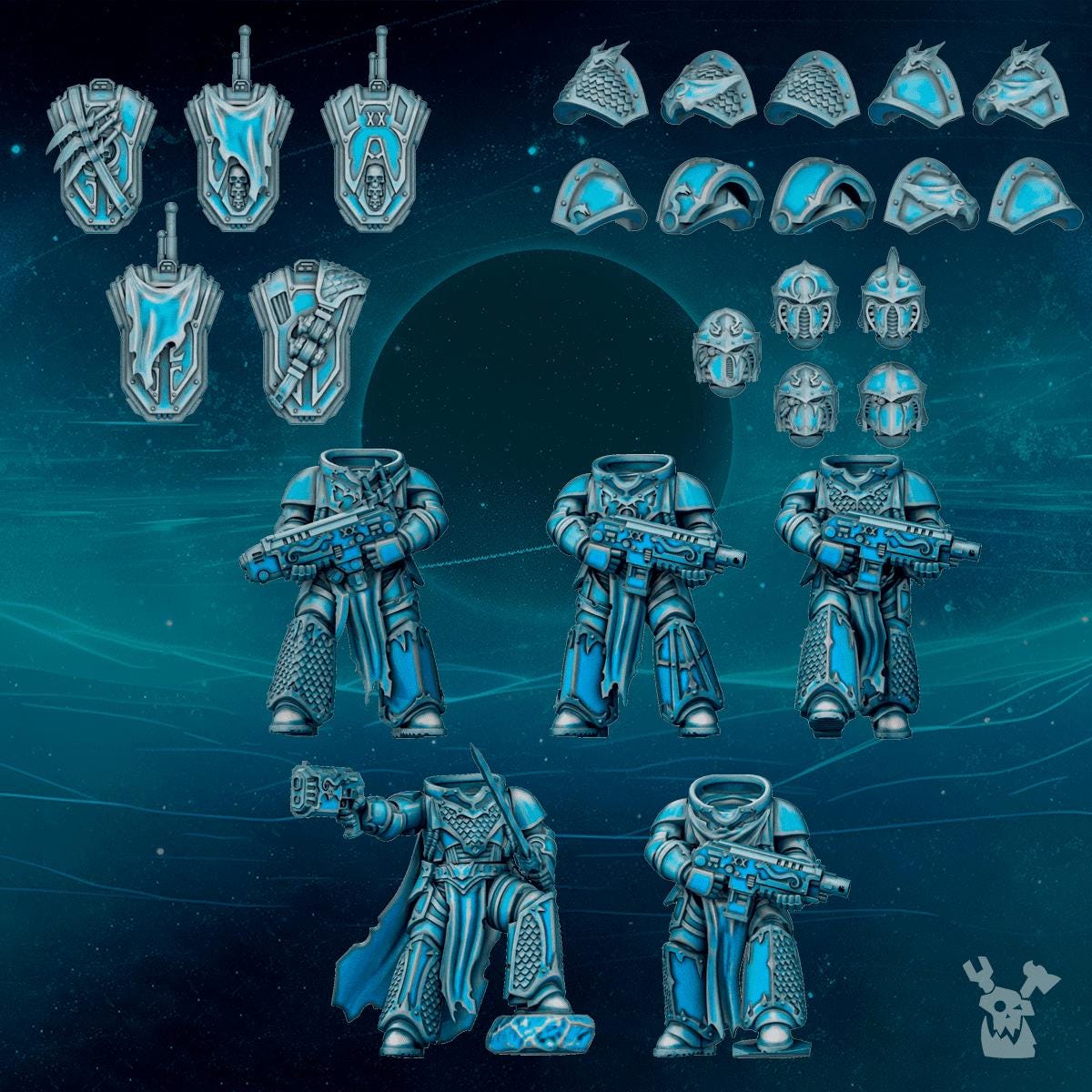 Tactical Scylla Squad x5 (Plasma special)/ Tabletop Model / Wargaming Miniature | DakkaDakka