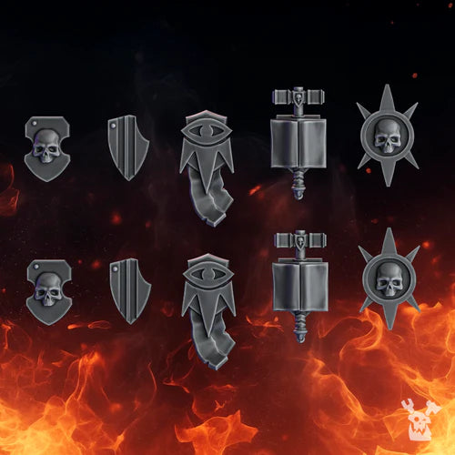 Pactum Aeternum Warden Shoulder Shields Set x10