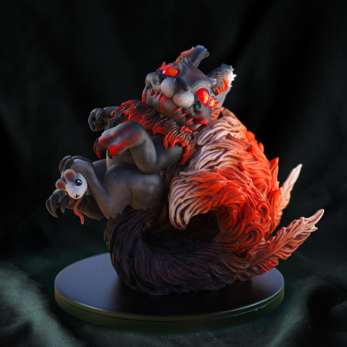 BFG - Chibi Kojiro Fox | Sculpt | Black forge Games
