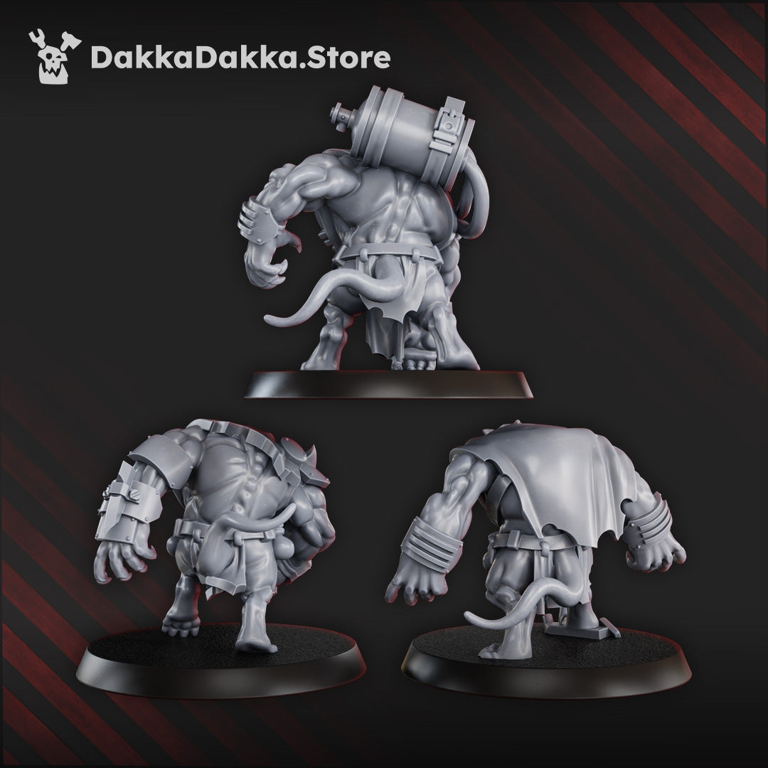 Alternate view of Big Rat Miners by DakkaDakka Store - Full Miniature / Model