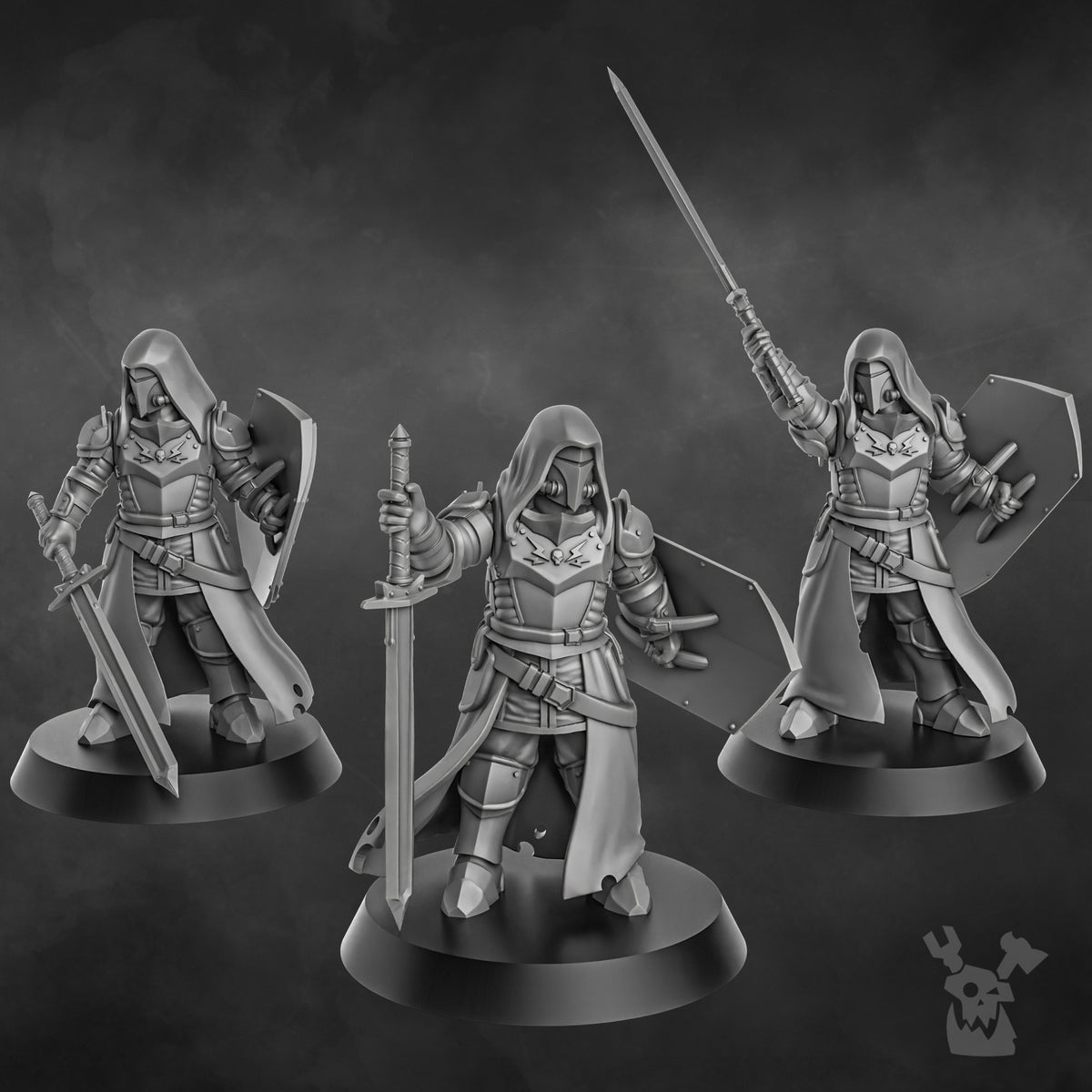 Alternate view of DAWNGUARD SUNLIGHT CRUSADERS X3 by DakkaDakka Store - Full Miniature / Model