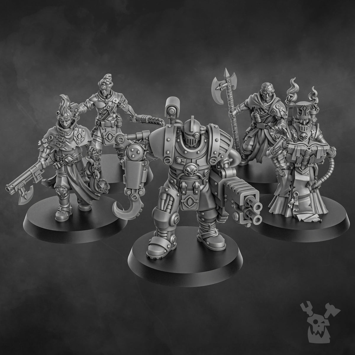 Alternate view of HOLY DEPARTMENT OF HERETICAL INVESTIGATIONS (PART 1) by DakkaDakka Store - Full Miniature / Model