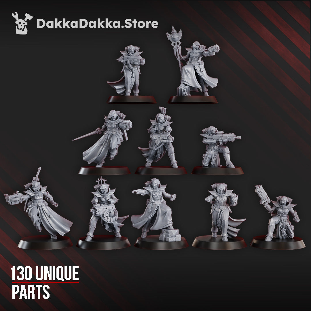 Maidens of Vengeance (build kit) by DakkaDakka Store - Full Miniature / Model