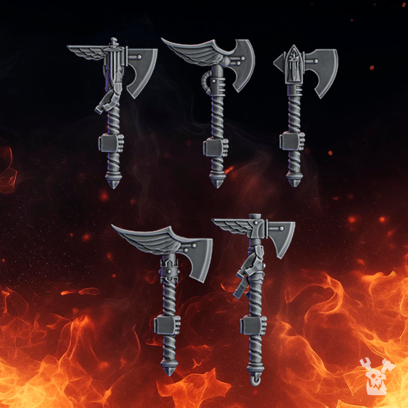 PACTUM AETERNUM KNIGHT AXES by DakkaDakka Store - Weapon