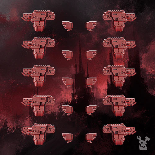 Crimson Wings Heavy Flamer Pistols Set x10