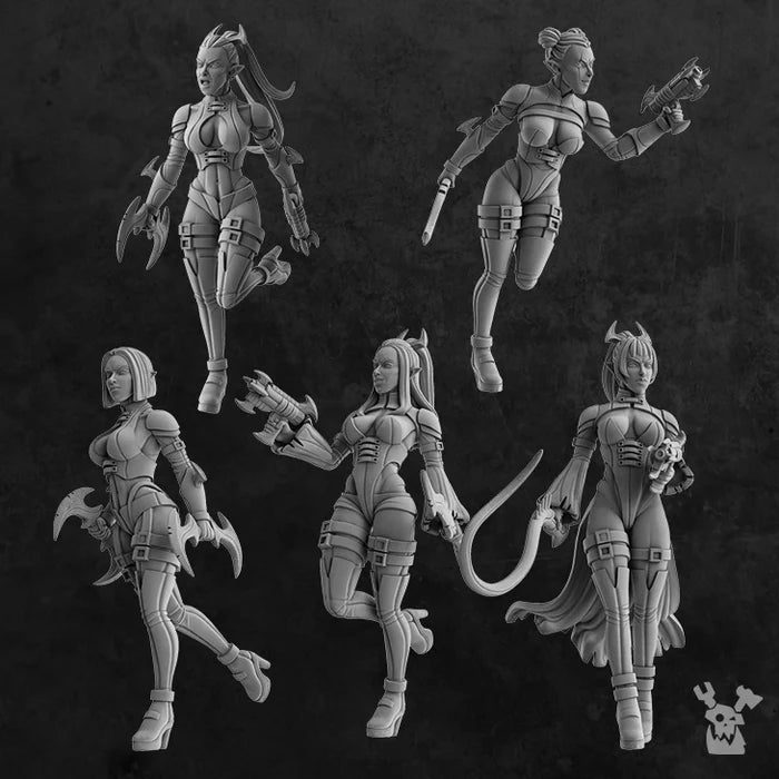 Witches of the Alves Night Raiders x10