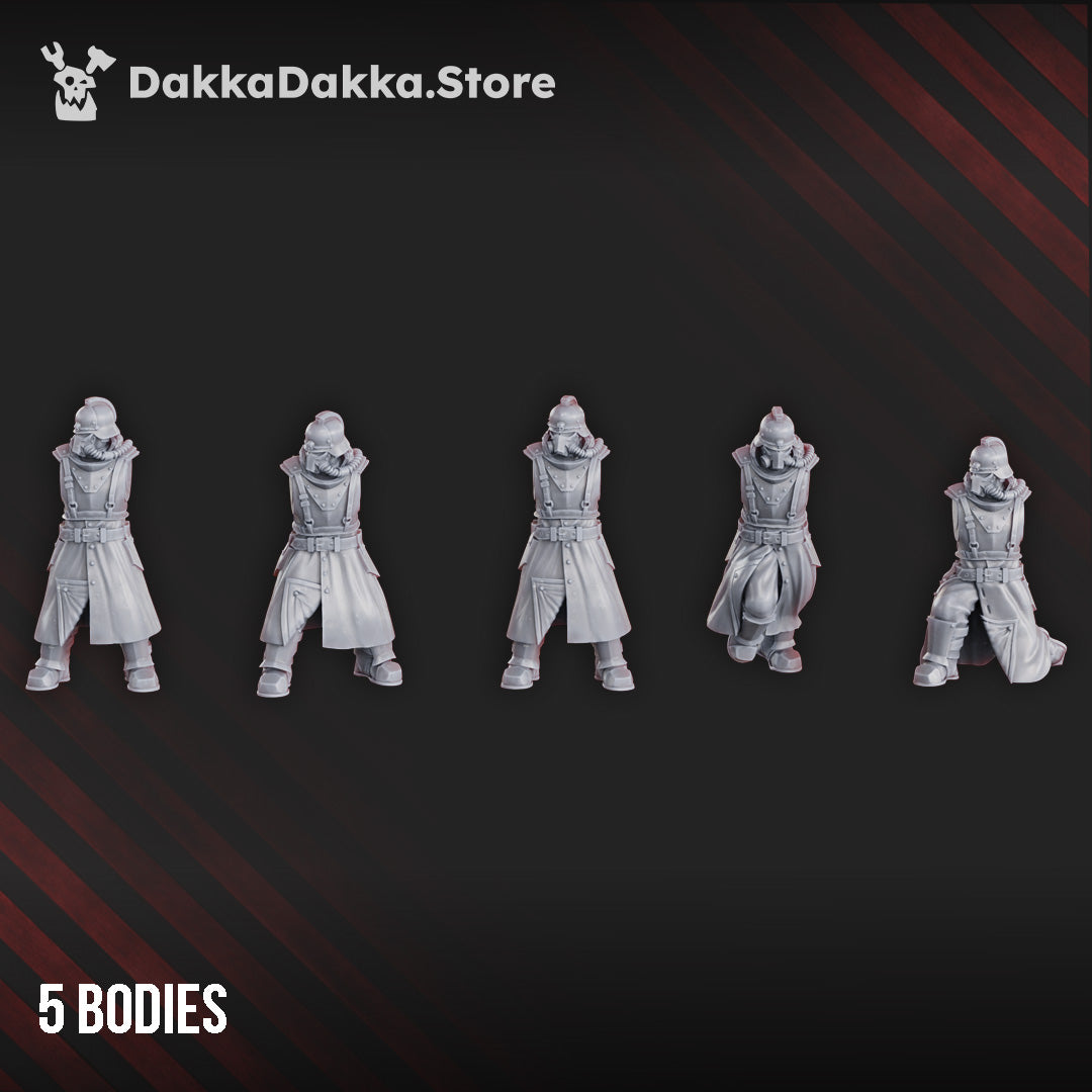 2ND DEATH DIVISION GRENADIER ASSEMBLY KIT (50+ PARTS)