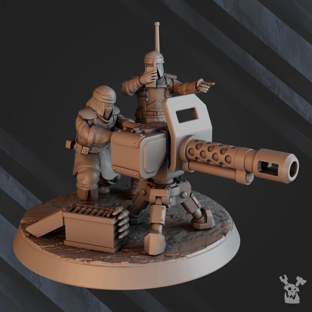 Alternate view of BEDOUIN HEAVY FIRE SUPPORT SQUAD by DakkaDakka Store - Full Miniature / Model