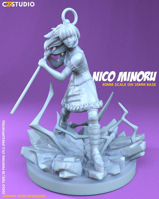 Runaway Witch - Crisis Protocol Proxy - Marvel Fan Art - 3d Printed TTRPG Miniature