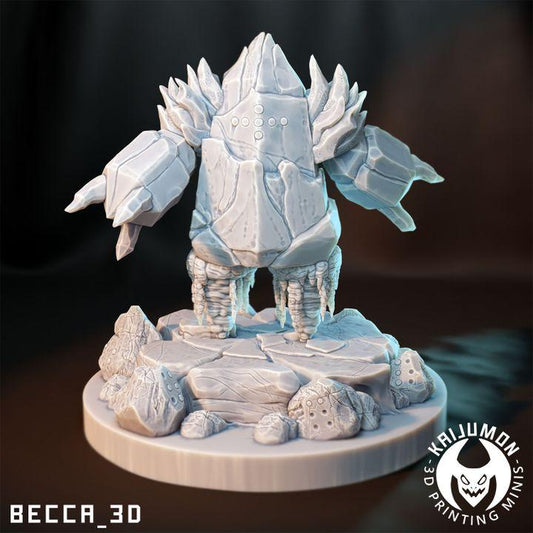Kaijumon Ice Golem/ Tabletop Model / Miniature Figurine | Kaijumon (Regice)