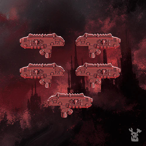 Crimson Wings Plasma Guns Set x5