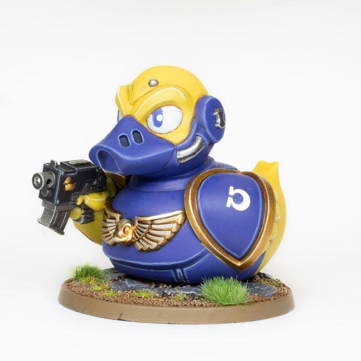 Astral Marine "Rubber" Duck With Pistol | Jeep Accessory