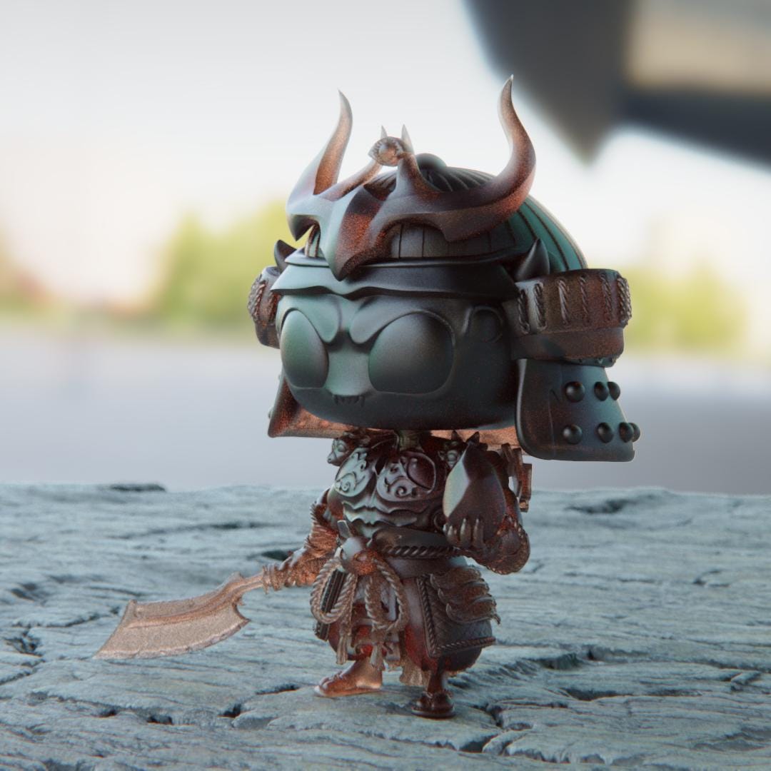 BFG - Chibi Tenjin | Sculpt | Black forge Games