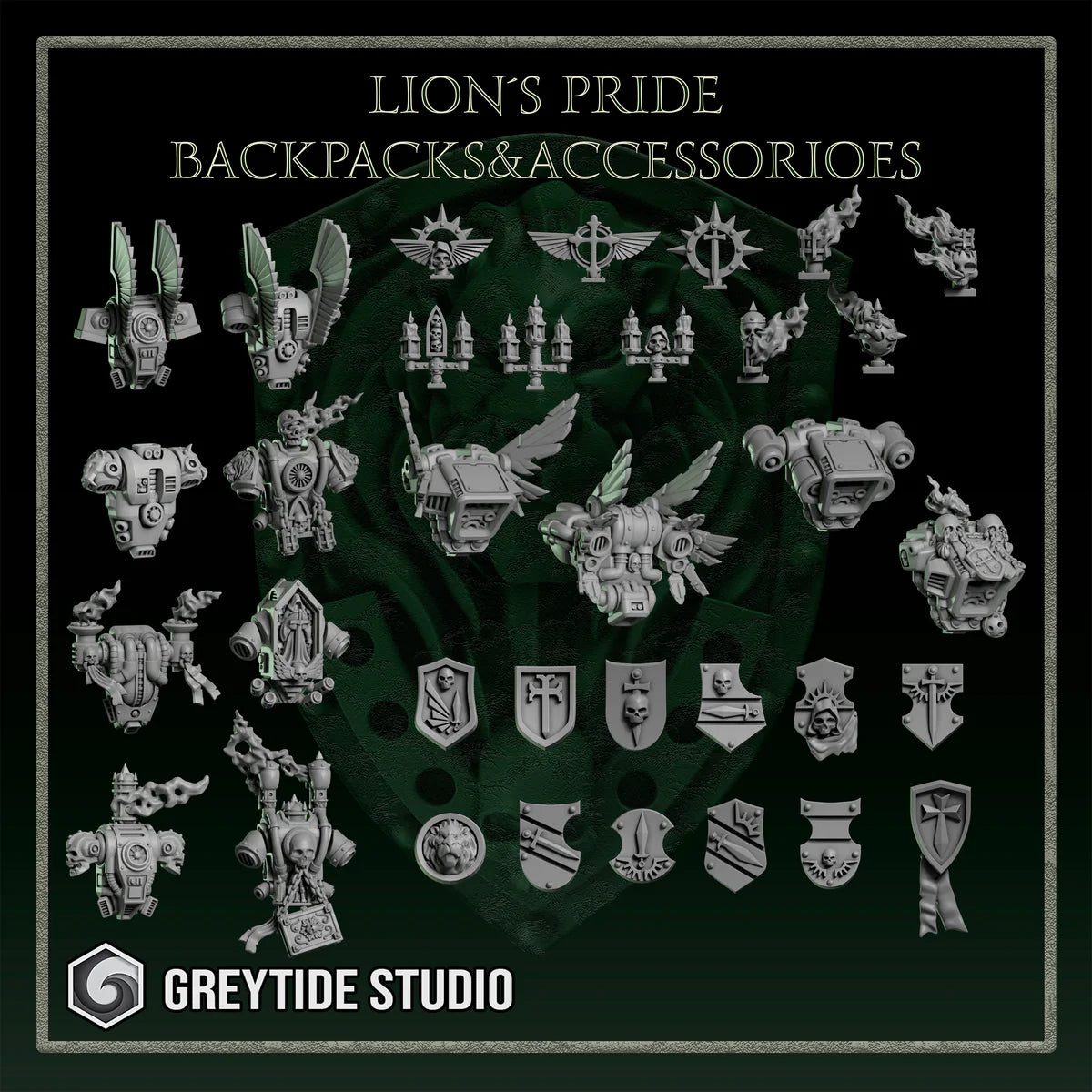 Lion´s Pride space warriors upgrade kit