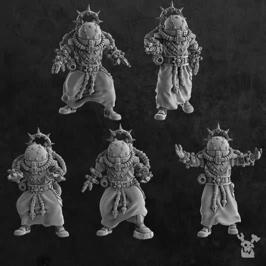 MACHINE CULT SHOCK PRIESTS X5