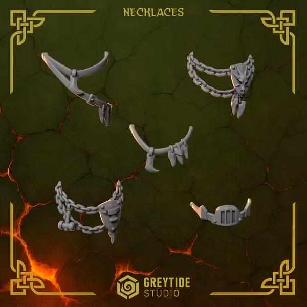 Anvil Warden necklace by Greytide Studio
