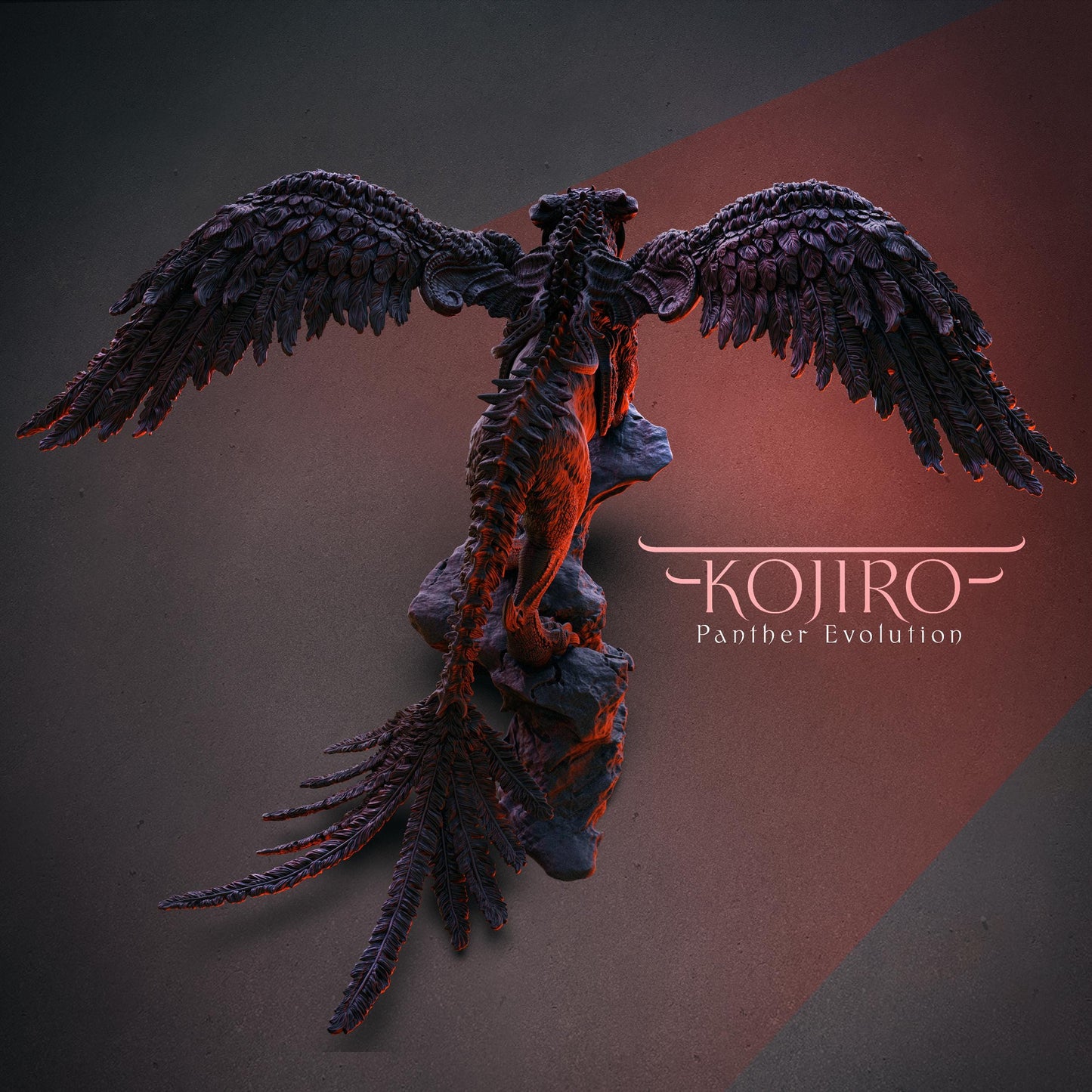BFG - Kojiro Panther - 1.12 Scale| Sculpt | Black forge Games