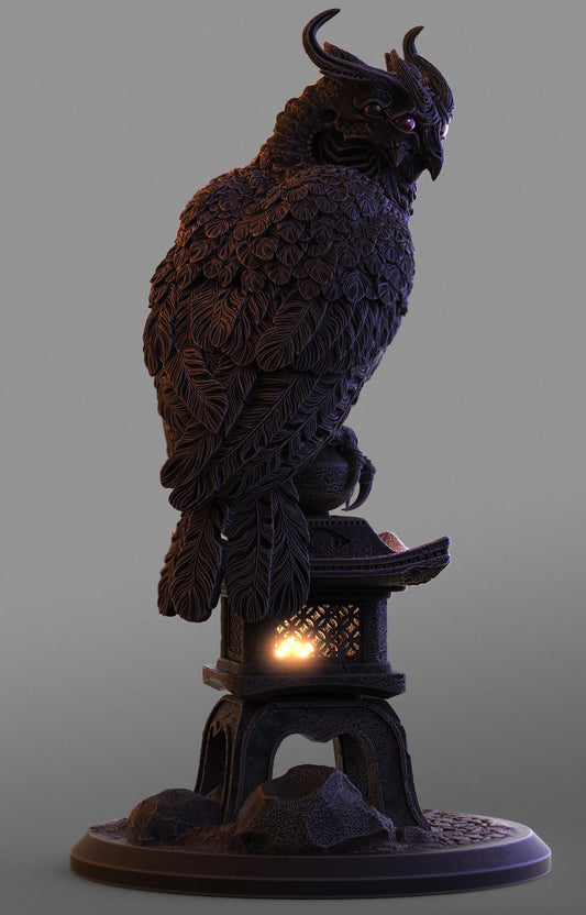BFG - Kojiro - Owl - 1.12 Scale | Sculpt | Black forge Games